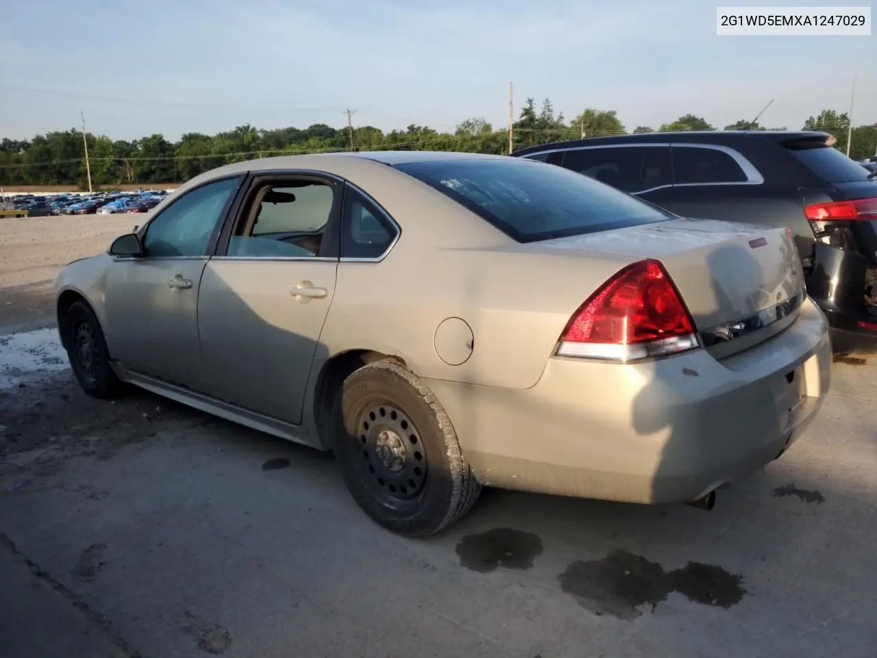 2010 Chevrolet Impala Police VIN: 2G1WD5EMXA1247029 Lot: 61421915