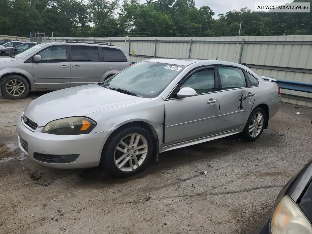 2010 Chevrolet Impala Ltz VIN: 2G1WC5EMXA1259636 Lot: 62831335
