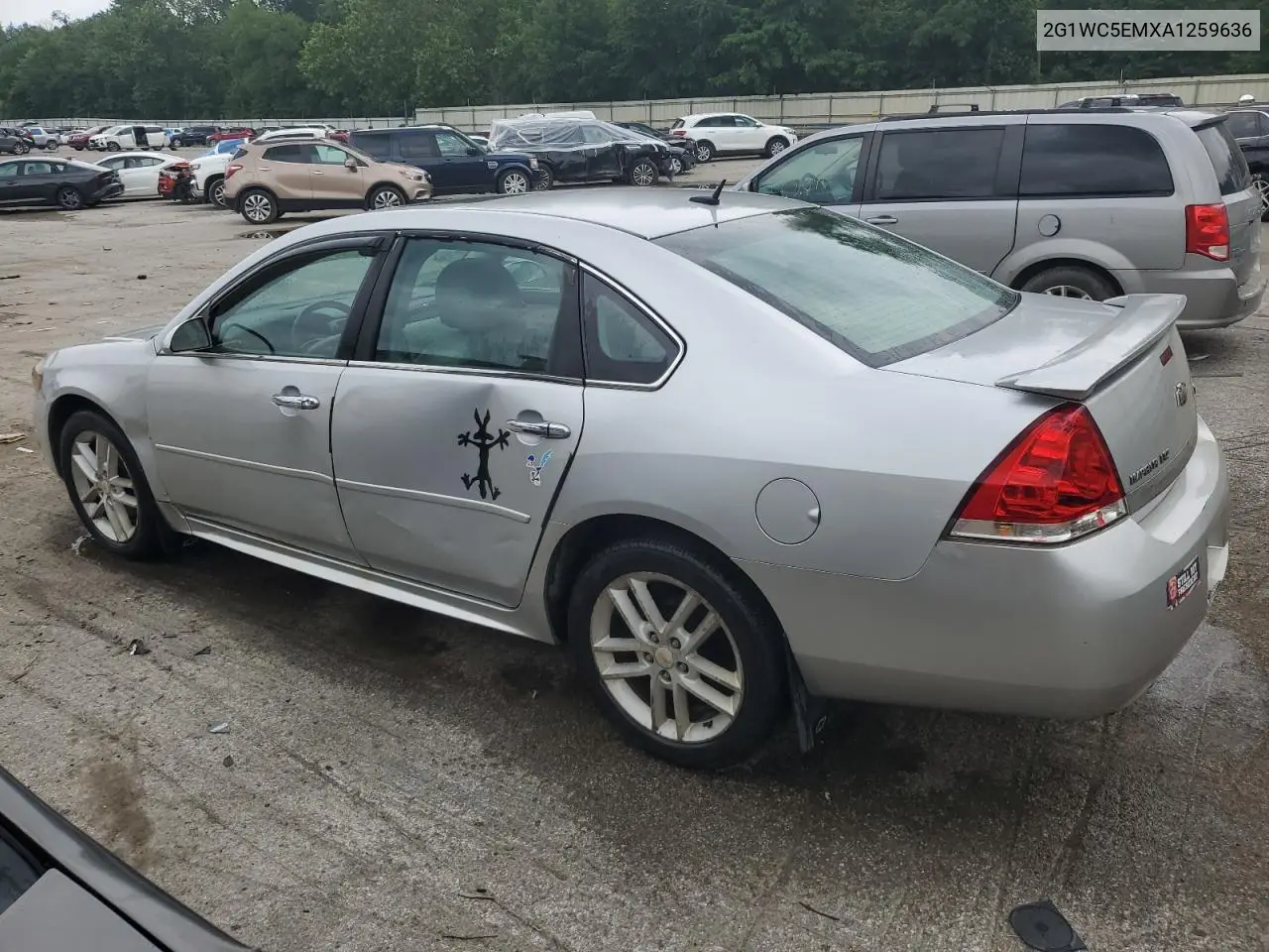 2010 Chevrolet Impala Ltz VIN: 2G1WC5EMXA1259636 Lot: 62831335