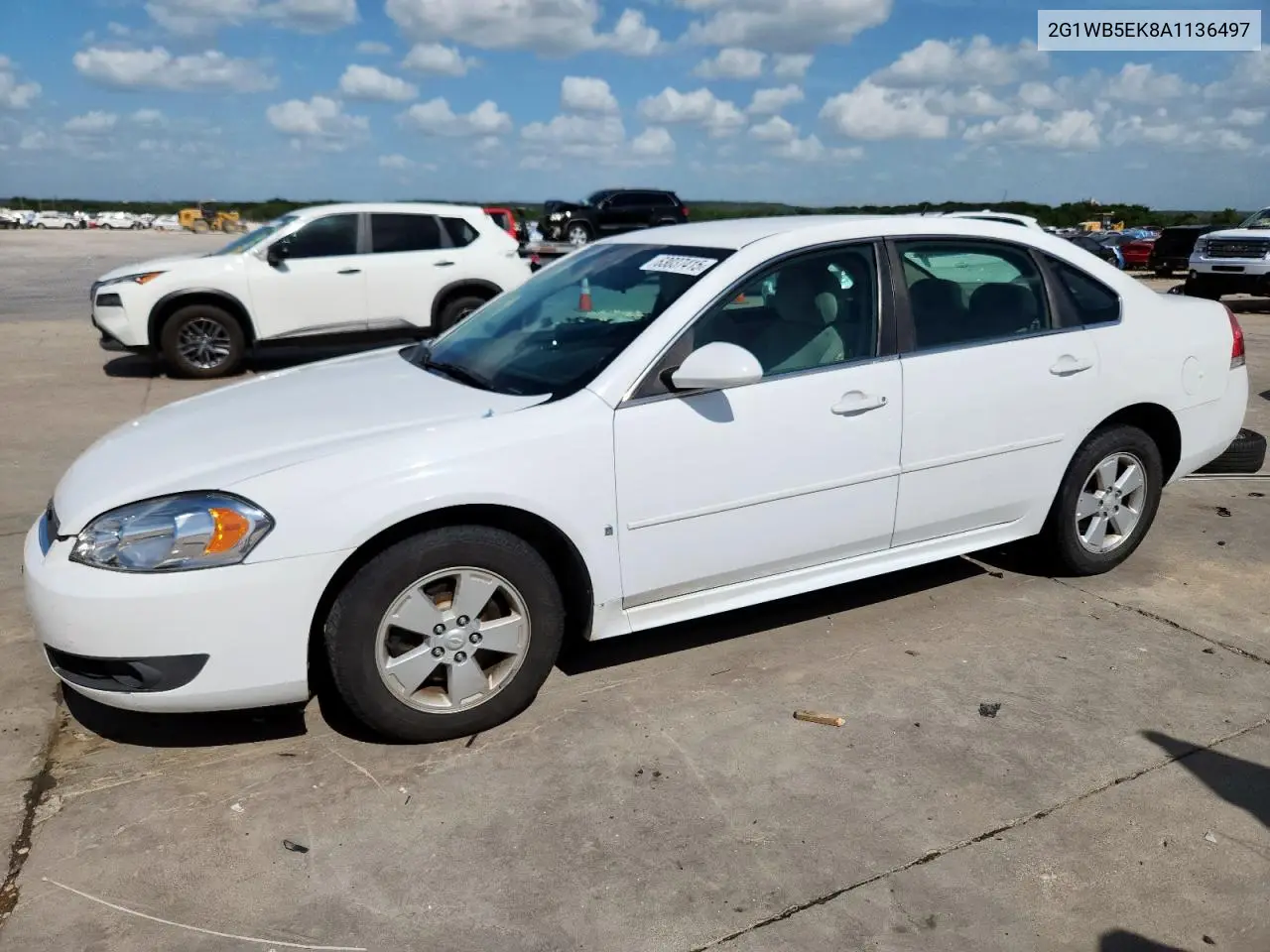 2010 Chevrolet Impala Lt VIN: 2G1WB5EK8A1136497 Lot: 63037415