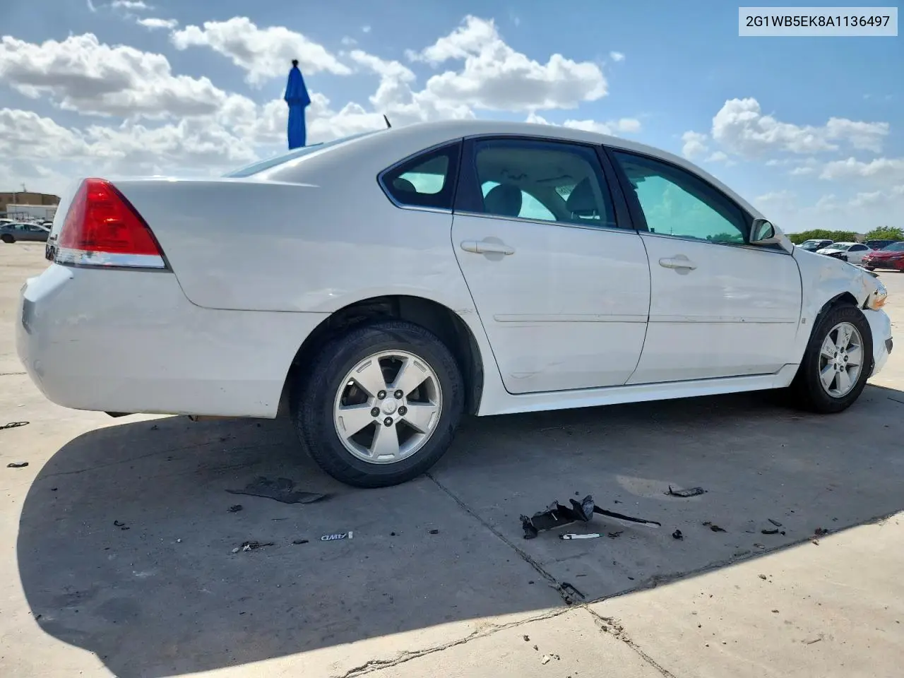 2010 Chevrolet Impala Lt VIN: 2G1WB5EK8A1136497 Lot: 63037415