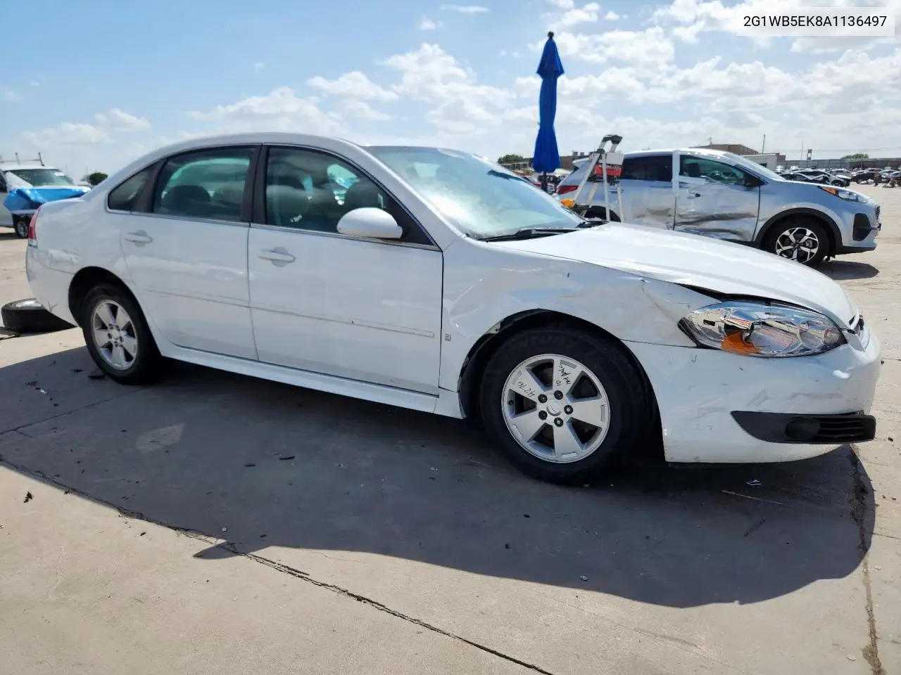 2010 Chevrolet Impala Lt VIN: 2G1WB5EK8A1136497 Lot: 63037415