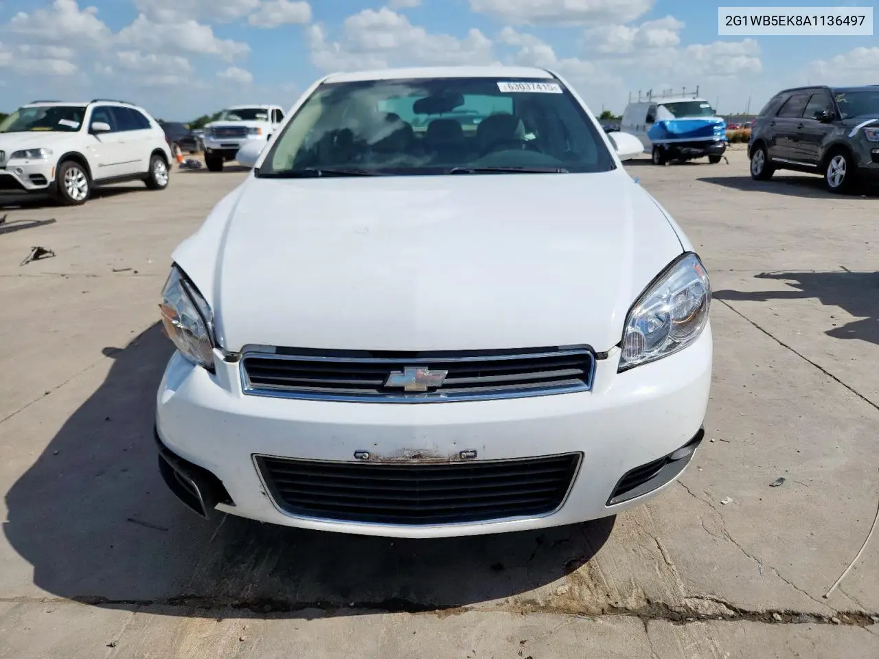 2010 Chevrolet Impala Lt VIN: 2G1WB5EK8A1136497 Lot: 63037415