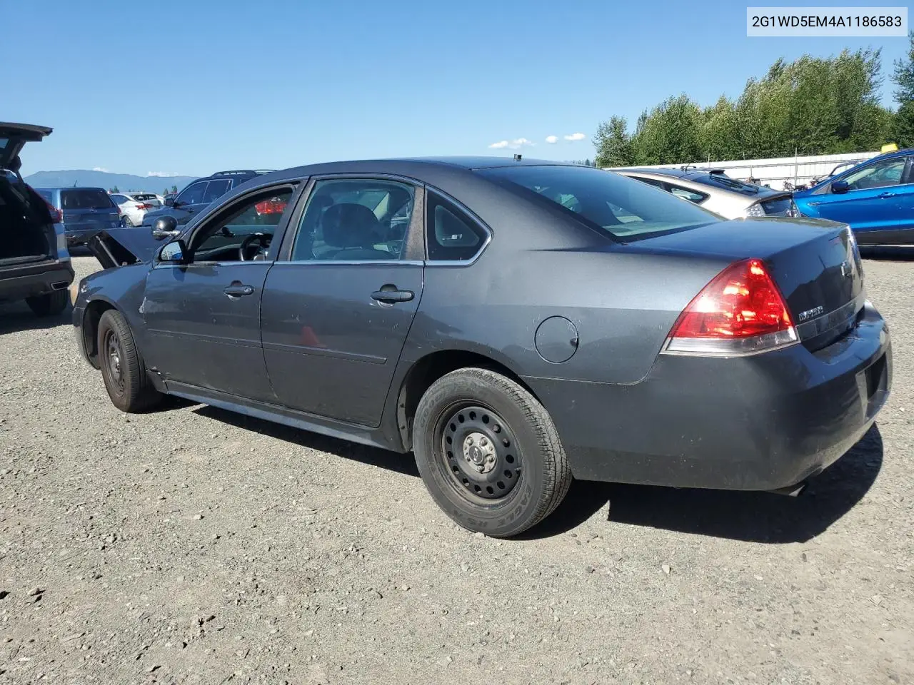 2010 Chevrolet Impala Police VIN: 2G1WD5EM4A1186583 Lot: 63038805