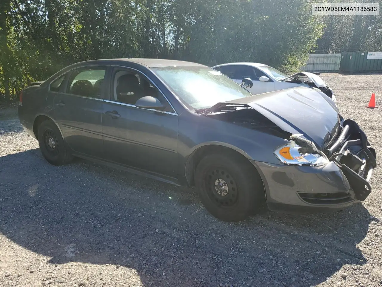 2010 Chevrolet Impala Police VIN: 2G1WD5EM4A1186583 Lot: 63038805