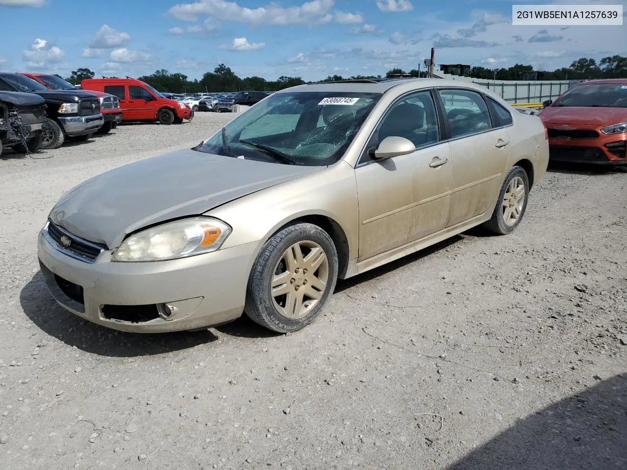 2010 Chevrolet Impala Lt VIN: 2G1WB5EN1A1257639 Lot: 63068745