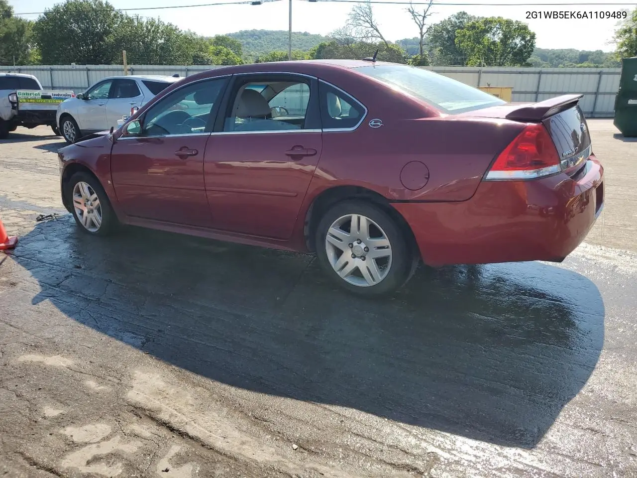 2010 Chevrolet Impala Lt VIN: 2G1WB5EK6A1109489 Lot: 63405685