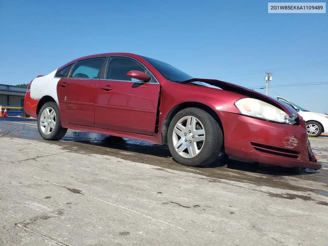 2010 Chevrolet Impala Lt VIN: 2G1WB5EK6A1109489 Lot: 63405685