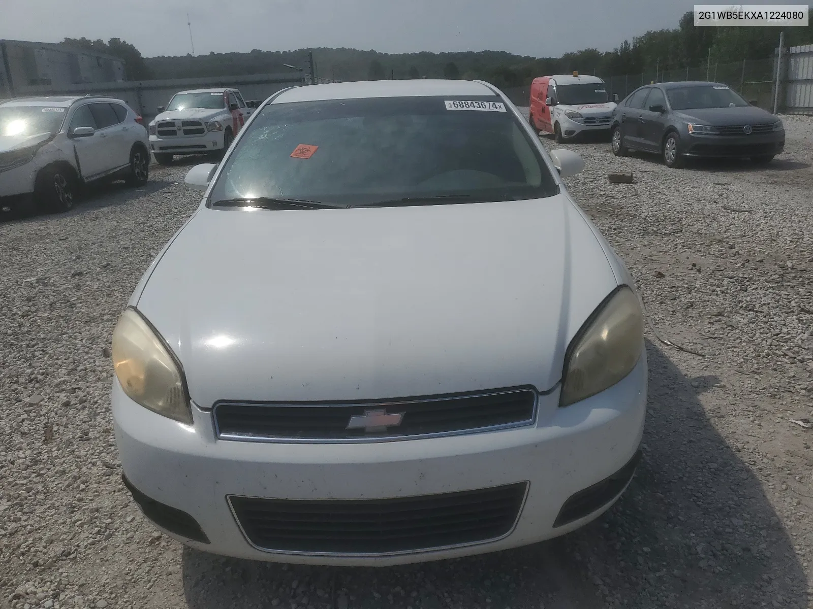 2010 Chevrolet Impala Lt VIN: 2G1WB5EKXA1224080 Lot: 68843674
