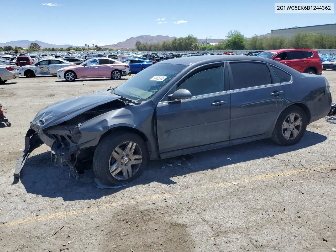 2011 Chevrolet Impala Lt VIN: 2G1WG5EK6B1244362 Lot: 55535505