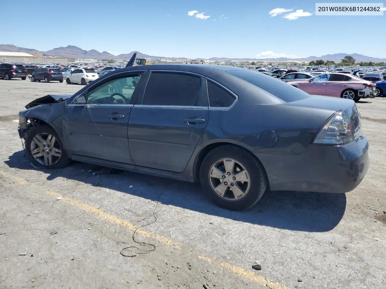 2011 Chevrolet Impala Lt VIN: 2G1WG5EK6B1244362 Lot: 55535505