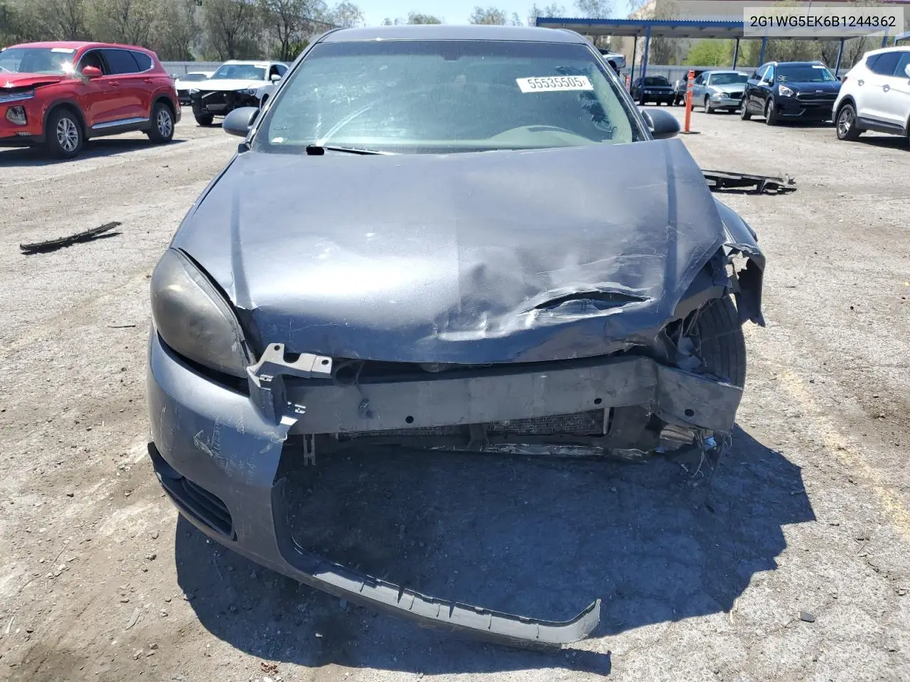 2011 Chevrolet Impala Lt VIN: 2G1WG5EK6B1244362 Lot: 55535505