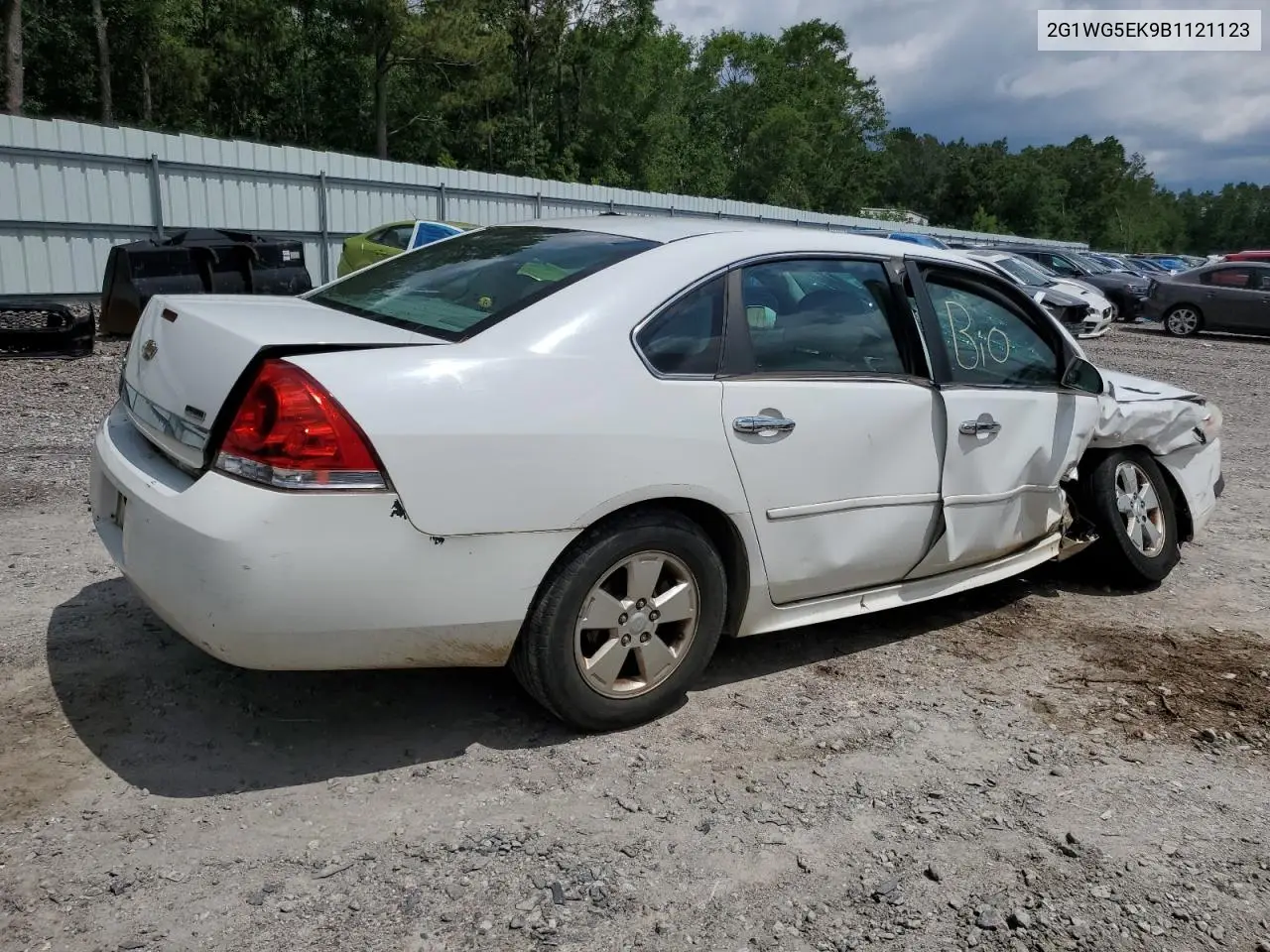 2011 Chevrolet Impala Lt VIN: 2G1WG5EK9B1121123 Lot: 55828225
