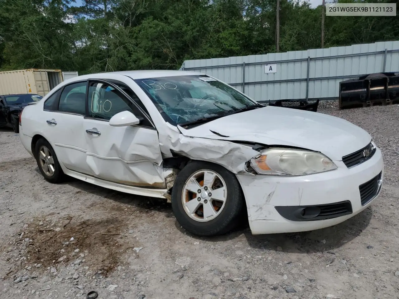 2011 Chevrolet Impala Lt VIN: 2G1WG5EK9B1121123 Lot: 55828225