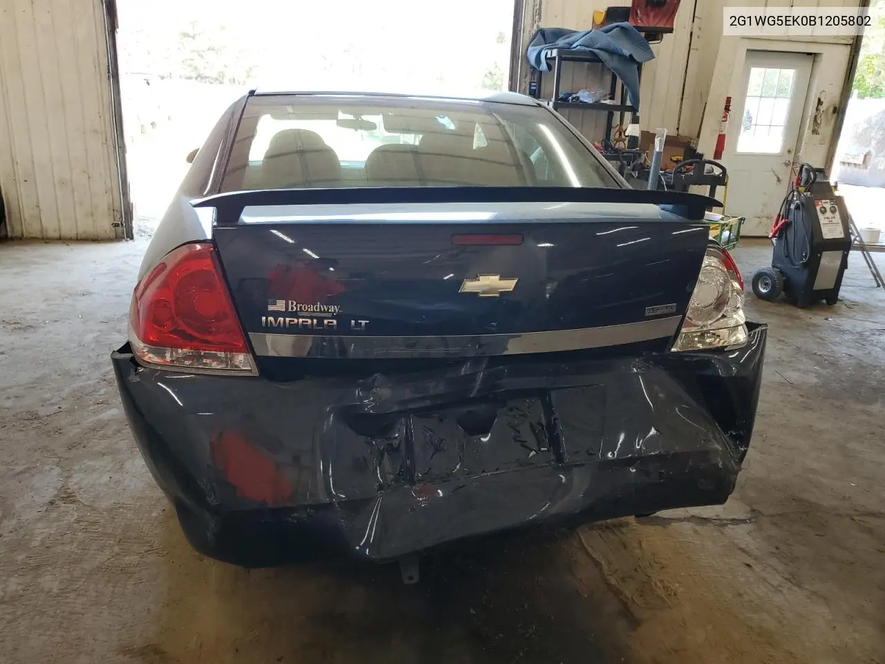2011 Chevrolet Impala Lt VIN: 2G1WG5EK0B1205802 Lot: 56502895
