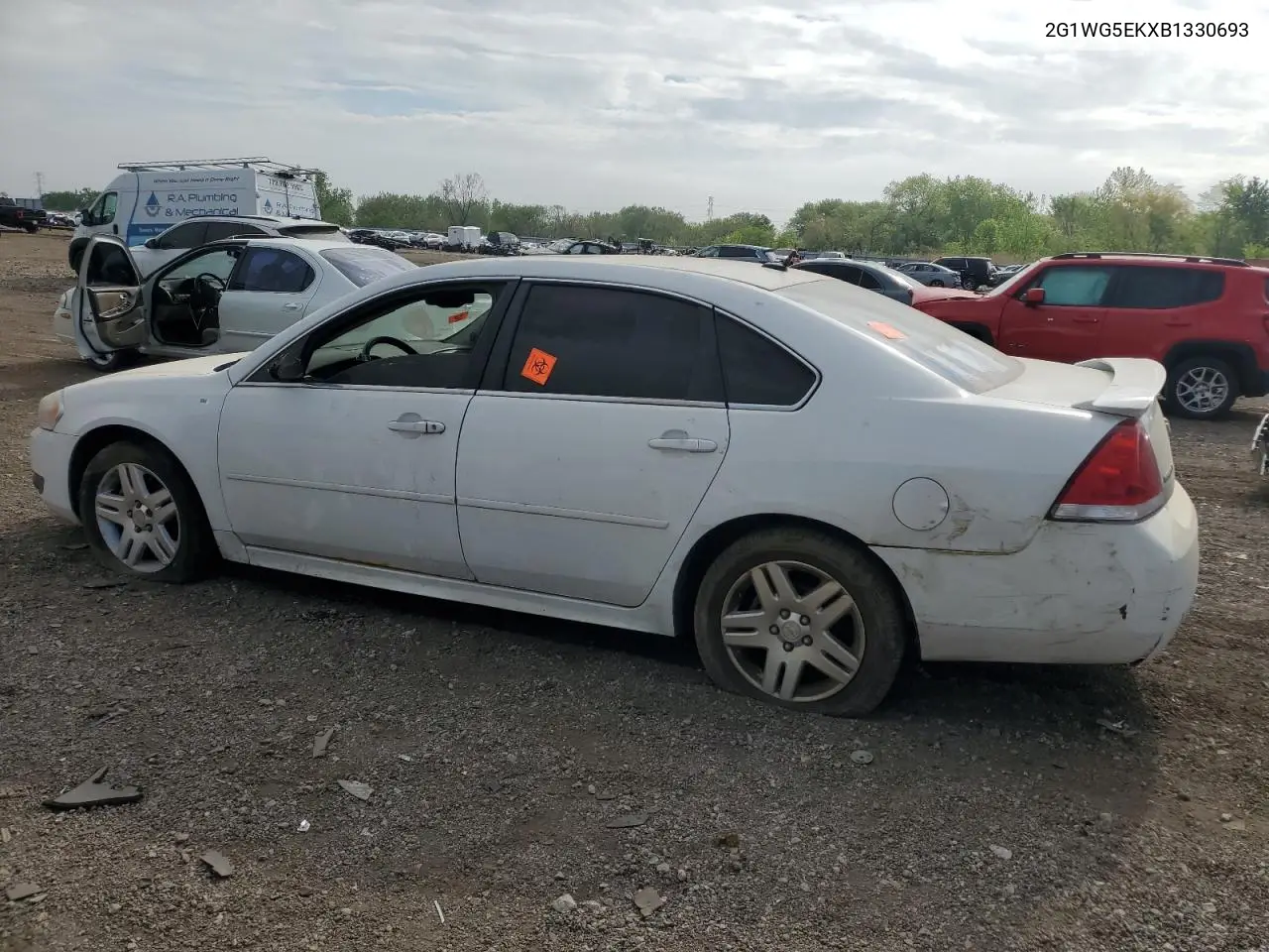 2011 Chevrolet Impala Lt VIN: 2G1WG5EKXB1330693 Lot: 57036145