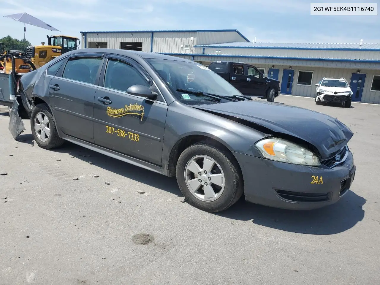 2011 Chevrolet Impala Ls VIN: 2G1WF5EK4B1116740 Lot: 61762505