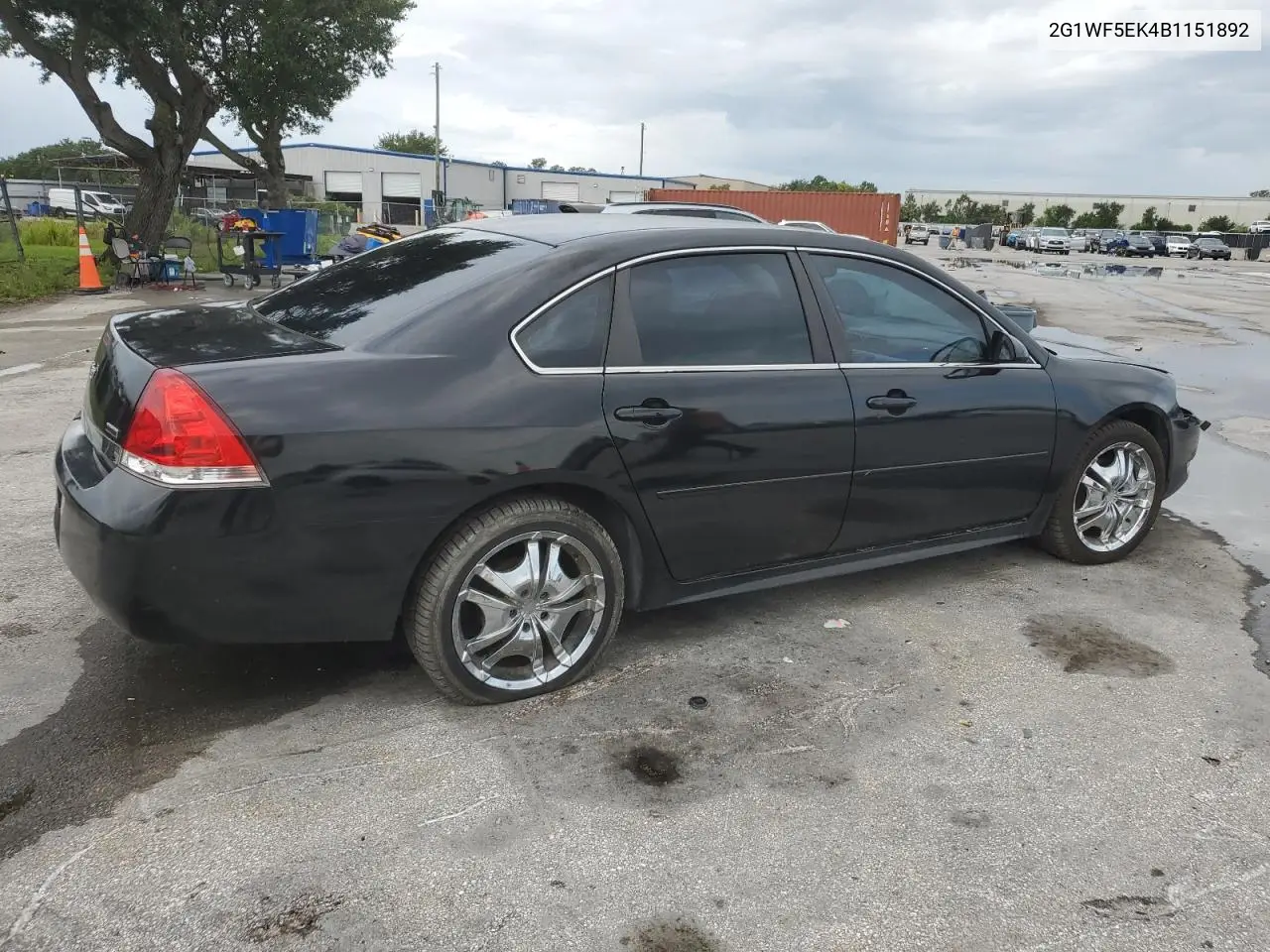 2011 Chevrolet Impala Ls VIN: 2G1WF5EK4B1151892 Lot: 62383675