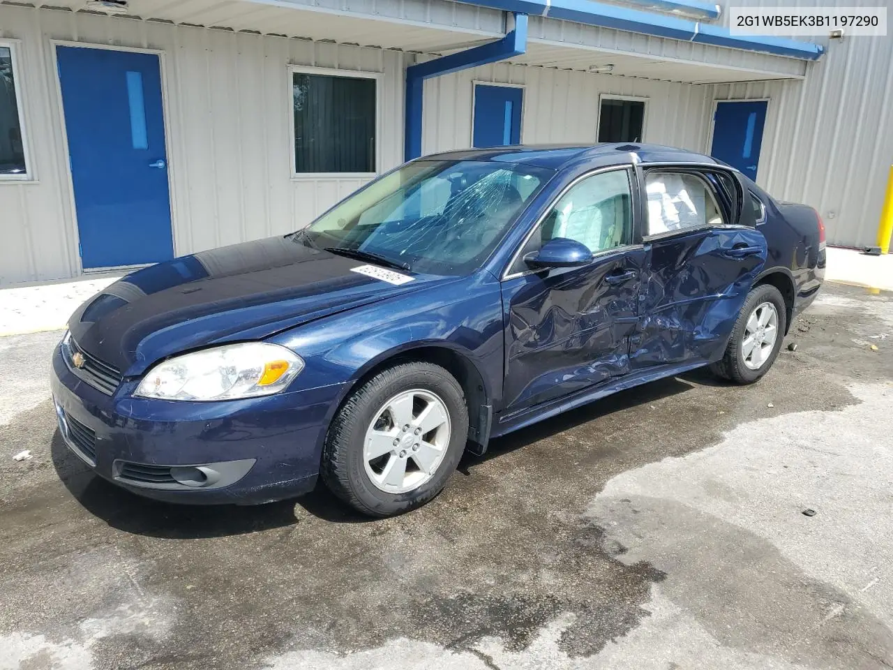 2011 Chevrolet Impala Lt VIN: 2G1WB5EK3B1197290 Lot: 62813905