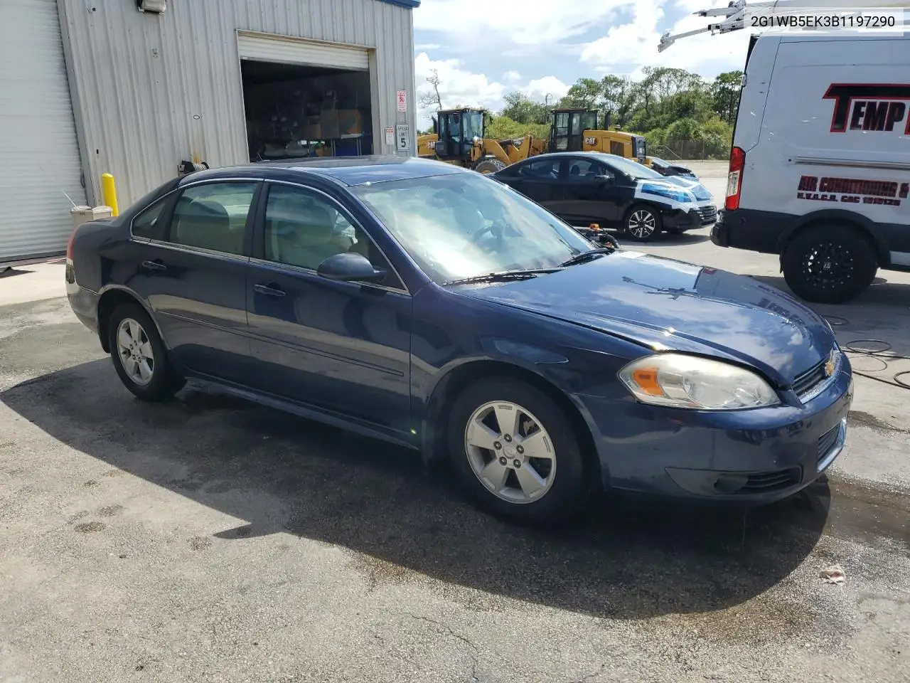 2011 Chevrolet Impala Lt VIN: 2G1WB5EK3B1197290 Lot: 62813905