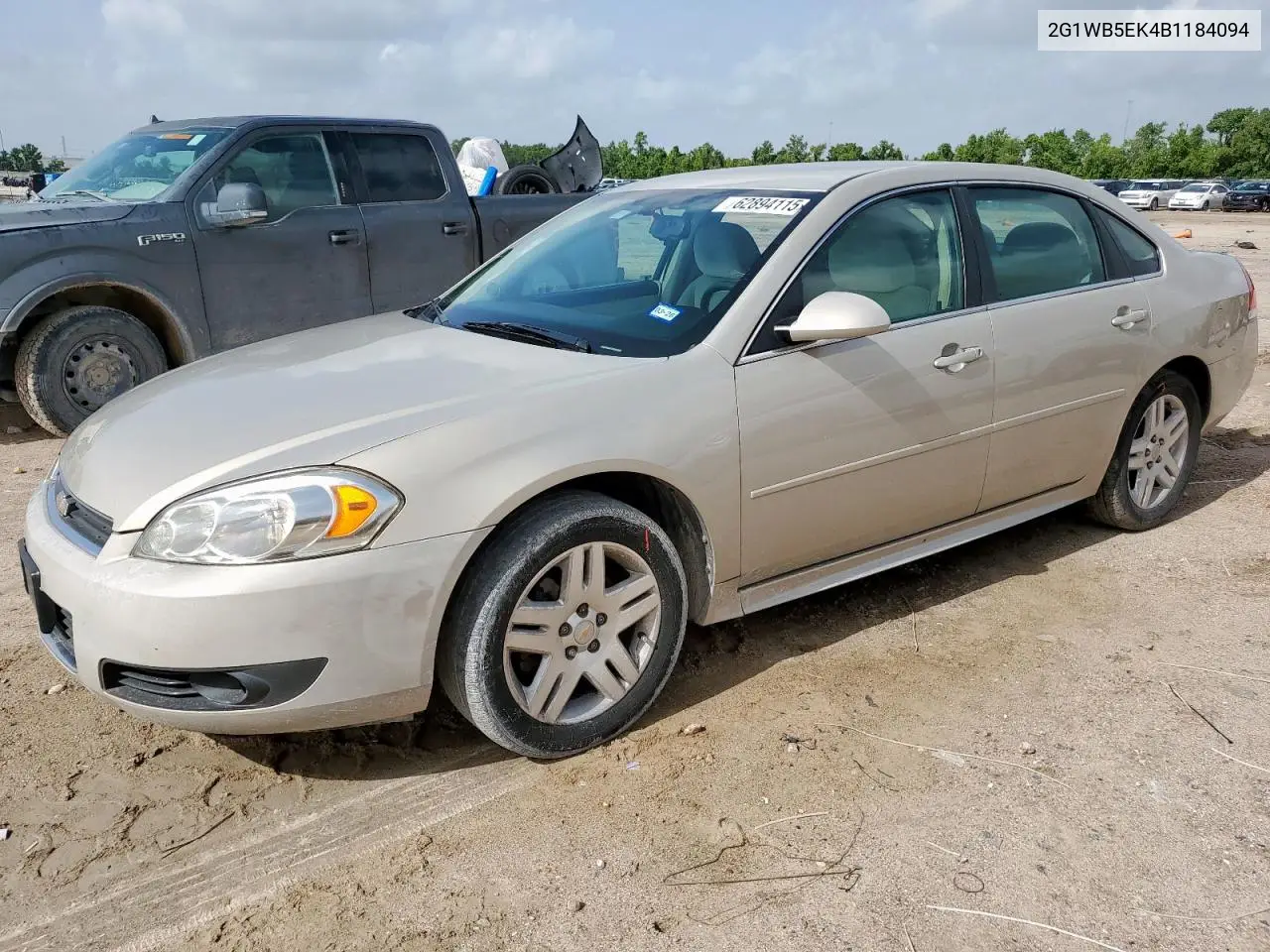 2011 Chevrolet Impala Lt VIN: 2G1WB5EK4B1184094 Lot: 62894115