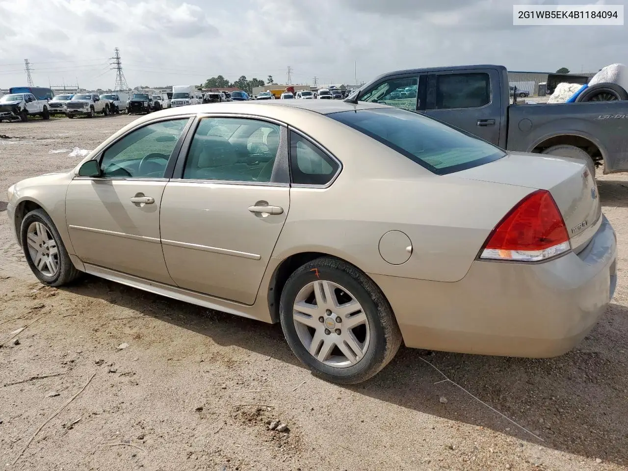 2011 Chevrolet Impala Lt VIN: 2G1WB5EK4B1184094 Lot: 62894115