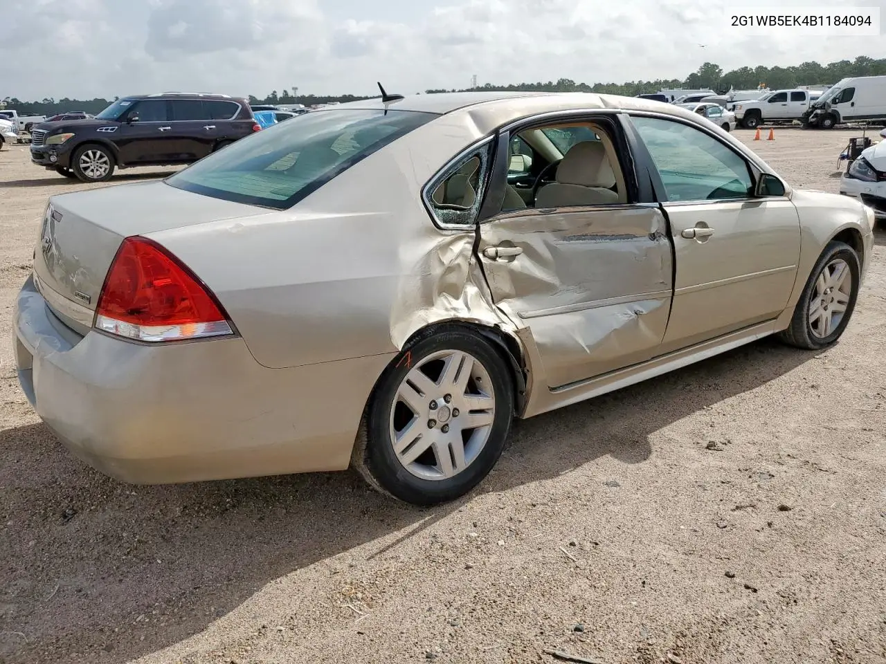 2011 Chevrolet Impala Lt VIN: 2G1WB5EK4B1184094 Lot: 62894115