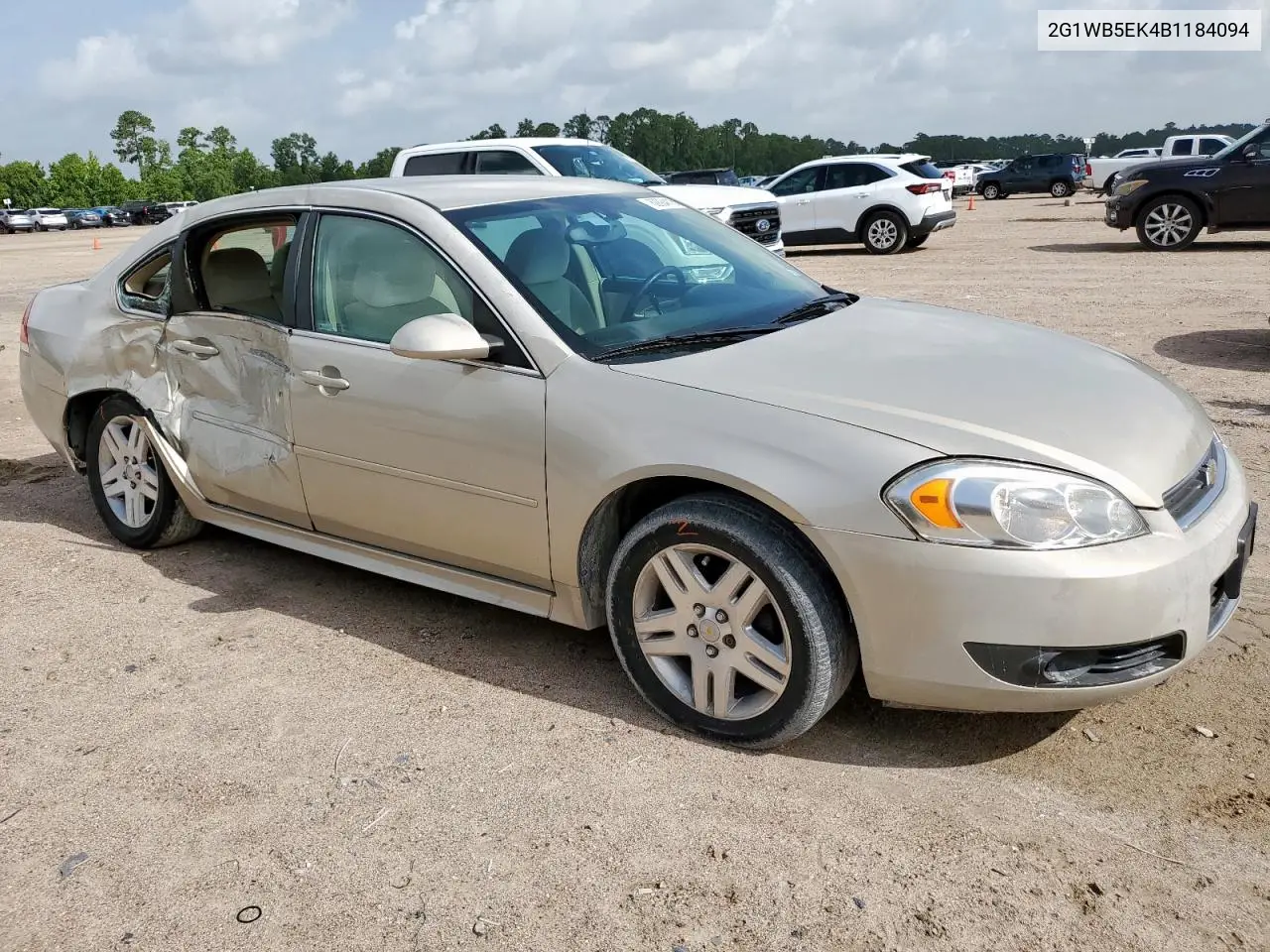 2011 Chevrolet Impala Lt VIN: 2G1WB5EK4B1184094 Lot: 62894115