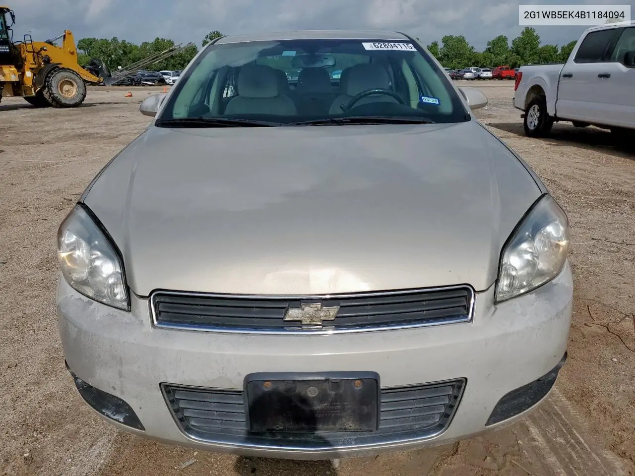 2011 Chevrolet Impala Lt VIN: 2G1WB5EK4B1184094 Lot: 62894115