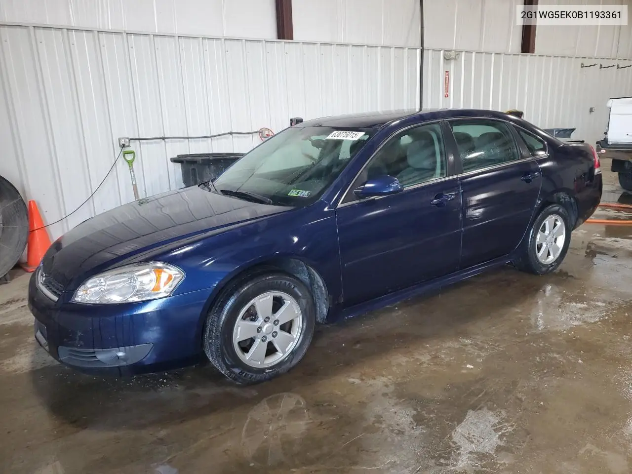 2011 Chevrolet Impala Lt VIN: 2G1WG5EK0B1193361 Lot: 63075015