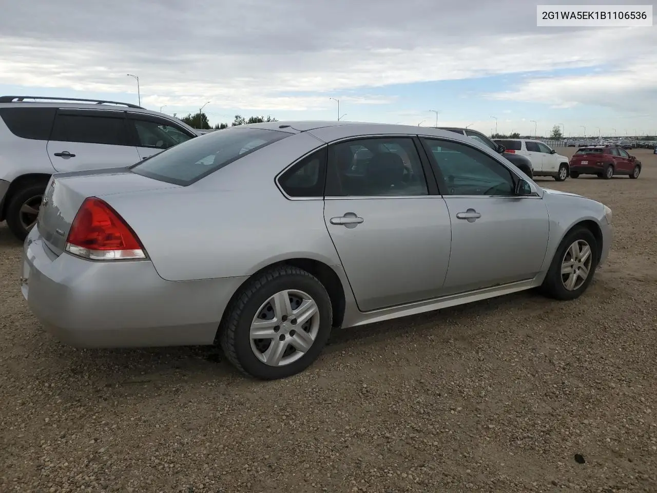 2011 Chevrolet Impala Ls VIN: 2G1WA5EK1B1106536 Lot: 63092445
