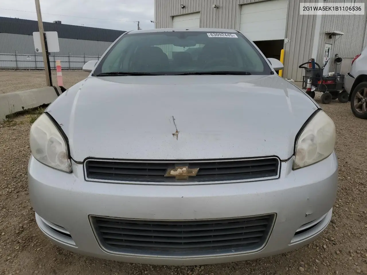 2011 Chevrolet Impala Ls VIN: 2G1WA5EK1B1106536 Lot: 63092445