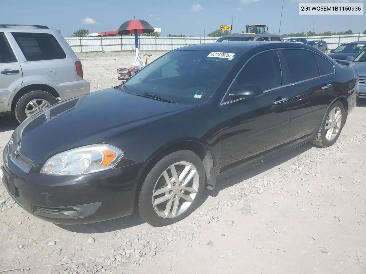 2011 Chevrolet Impala Ltz VIN: 2G1WC5EM1B1150936 Lot: 63113005