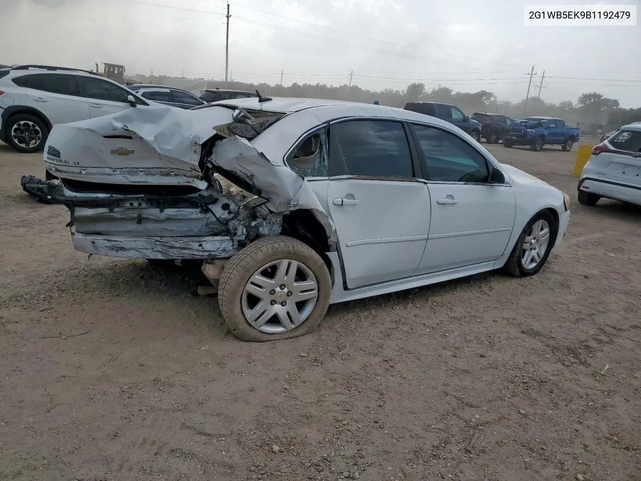 2011 Chevrolet Impala Lt VIN: 2G1WB5EK9B1192479 Lot: 63252505