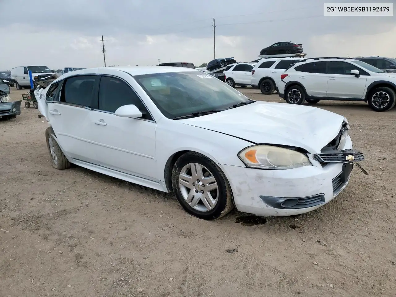 2011 Chevrolet Impala Lt VIN: 2G1WB5EK9B1192479 Lot: 63252505