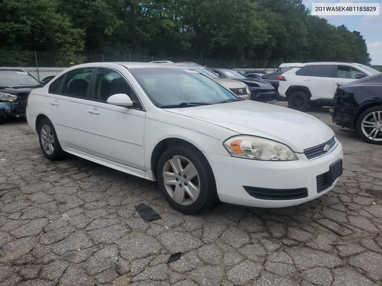 2011 Chevrolet Impala Ls VIN: 2G1WA5EK4B1185829 Lot: 63288315