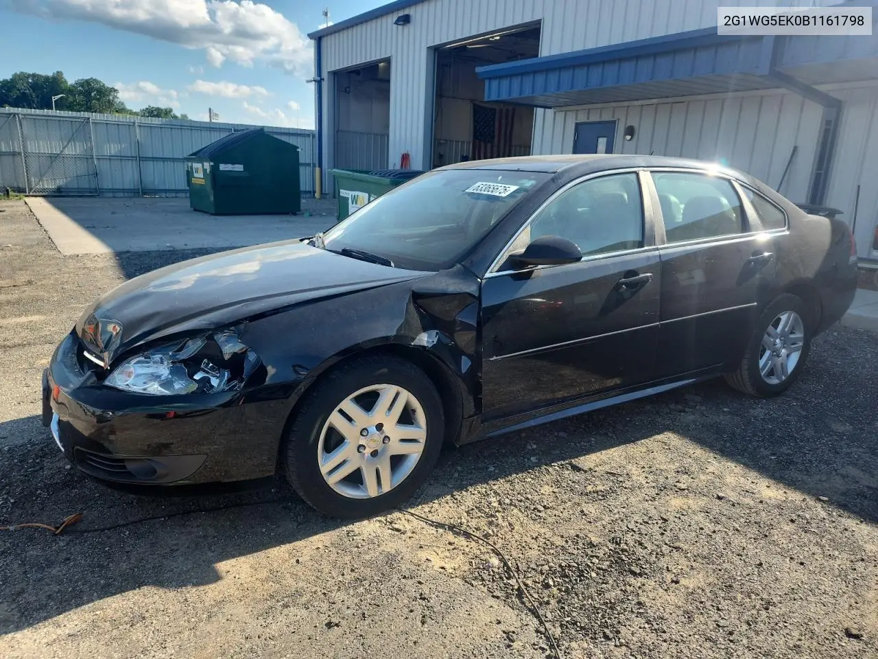 2011 Chevrolet Impala Lt VIN: 2G1WG5EK0B1161798 Lot: 63365675