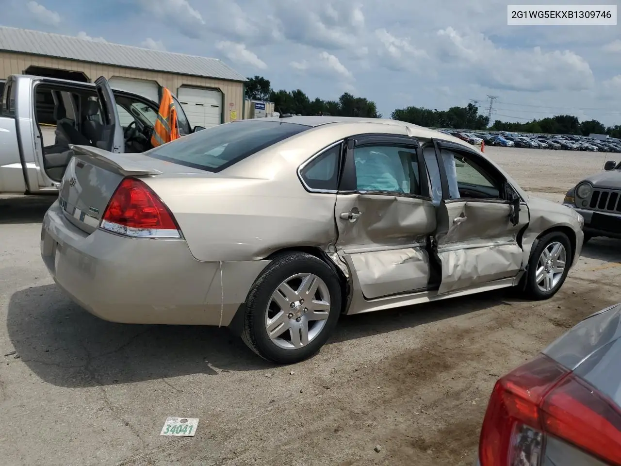 2011 Chevrolet Impala Lt VIN: 2G1WG5EKXB1309746 Lot: 64440505