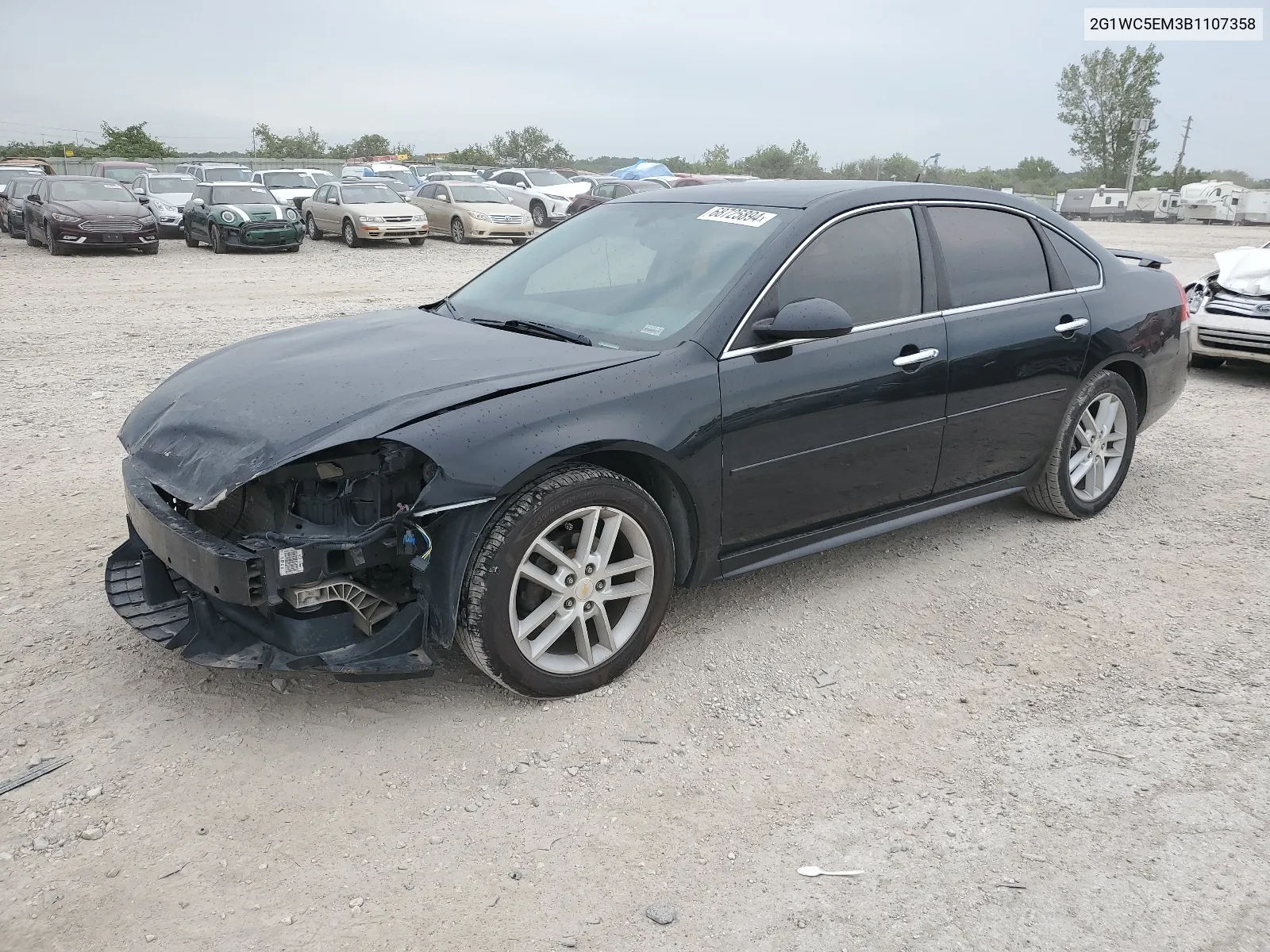 2011 Chevrolet Impala Ltz VIN: 2G1WC5EM3B1107358 Lot: 68725894