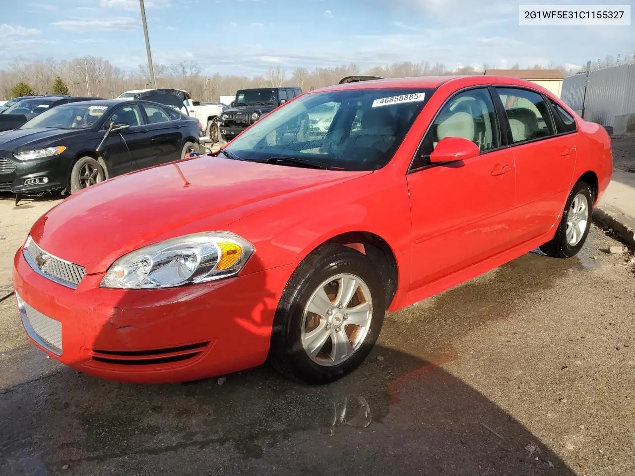 2012 Chevrolet Impala Ls VIN: 2G1WF5E31C1155327 Lot: 46858885