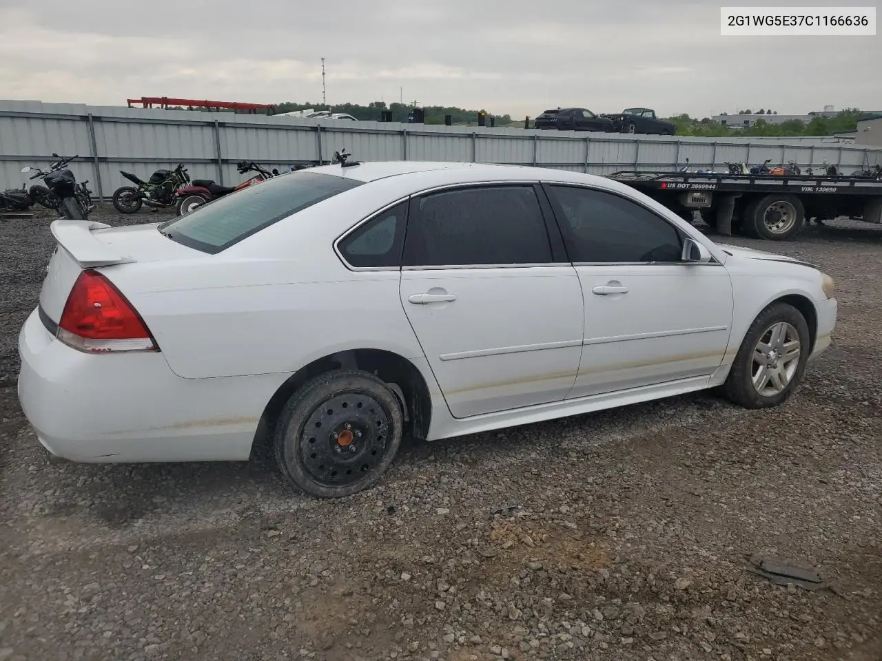 2012 Chevrolet Impala Lt VIN: 2G1WG5E37C1166636 Lot: 53978835