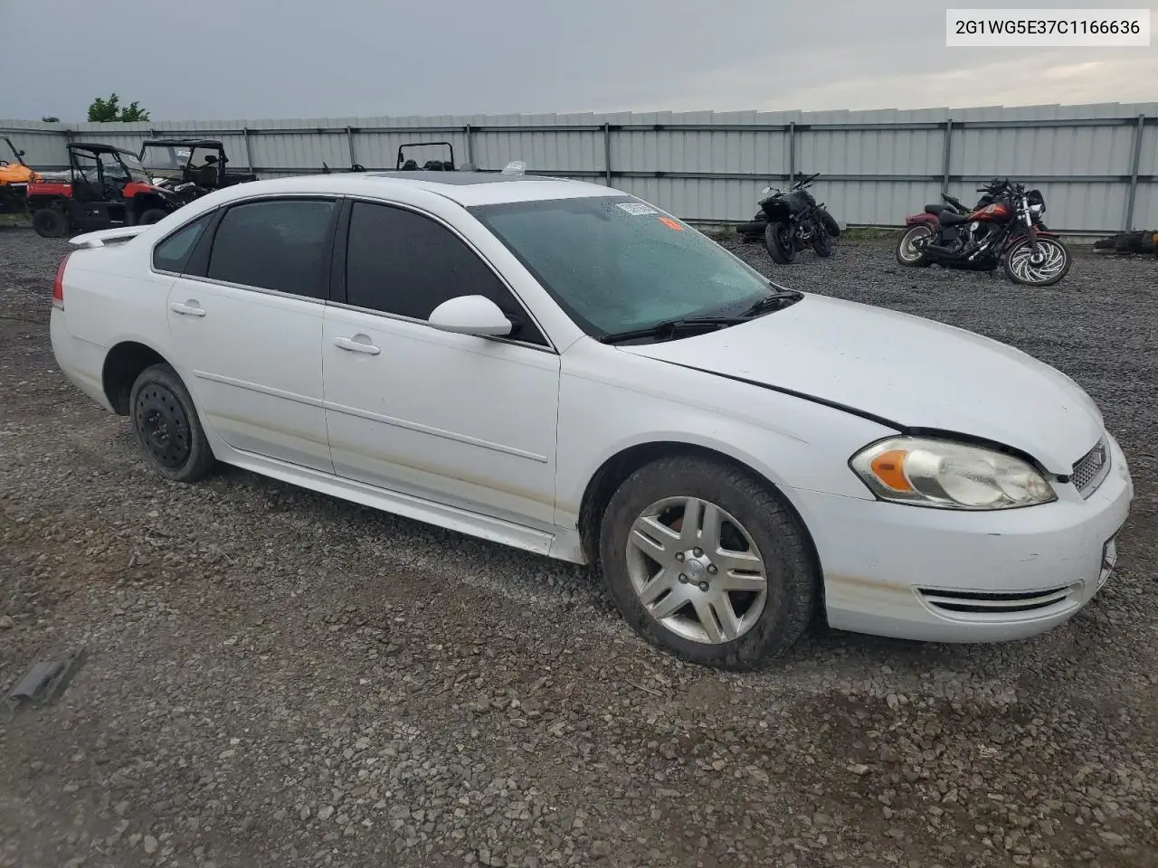 2012 Chevrolet Impala Lt VIN: 2G1WG5E37C1166636 Lot: 53978835