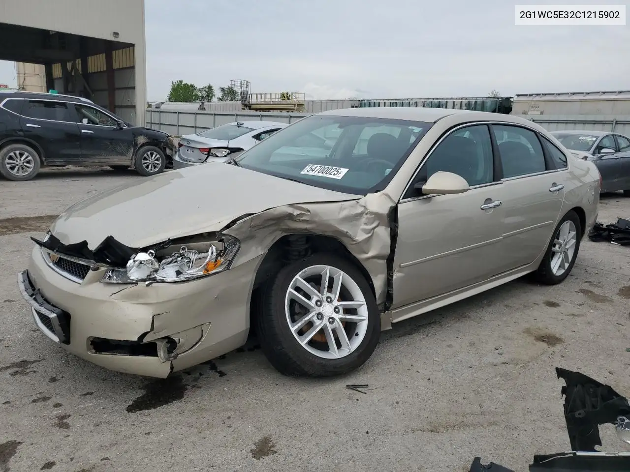 2012 Chevrolet Impala Ltz VIN: 2G1WC5E32C1215902 Lot: 54700025