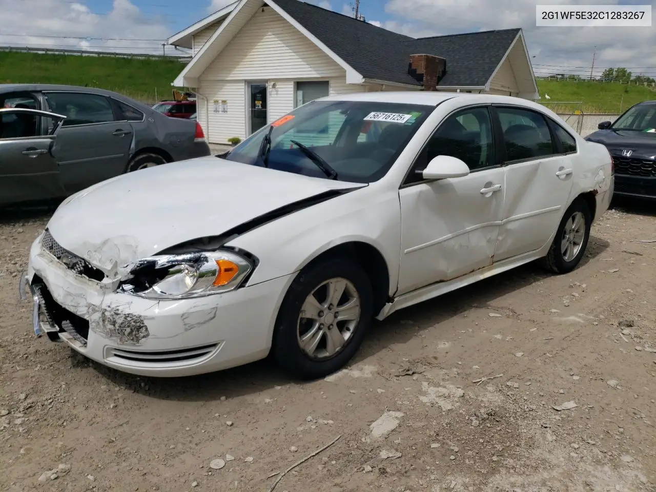 2012 Chevrolet Impala Ls VIN: 2G1WF5E32C1283267 Lot: 56716125