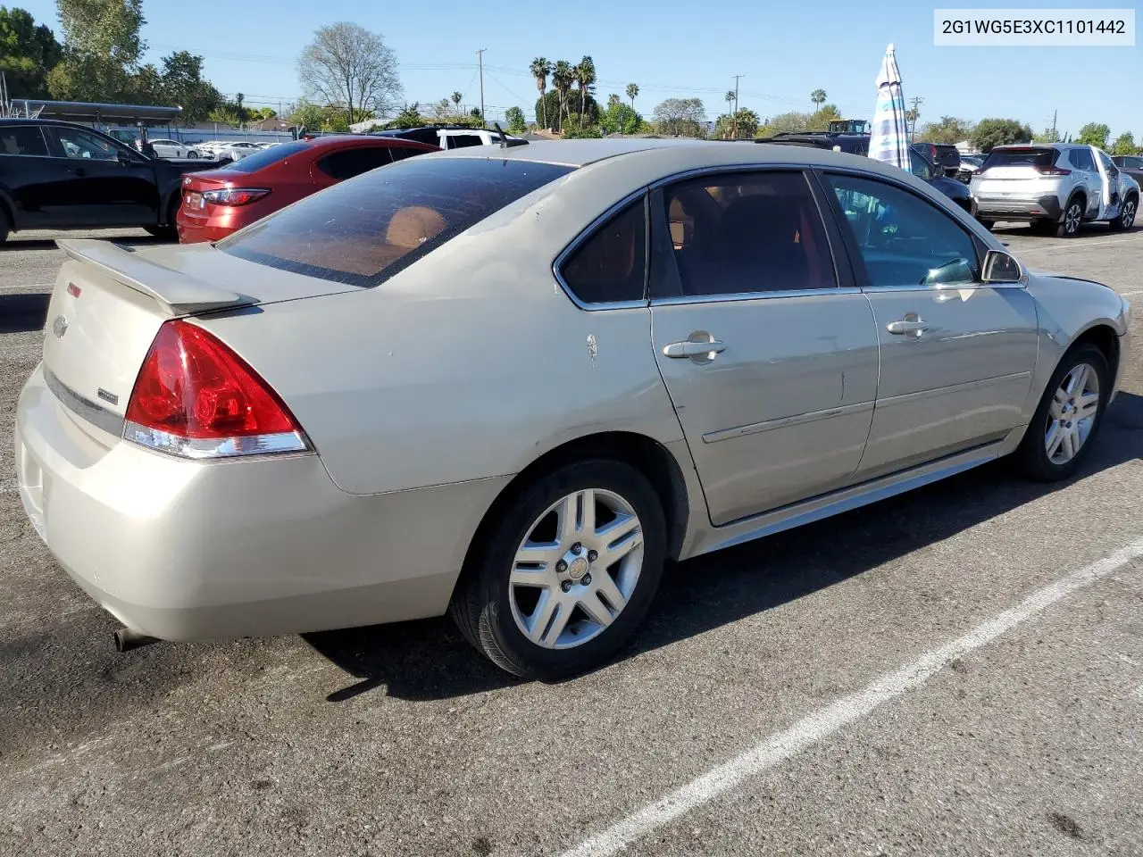 2012 Chevrolet Impala Lt VIN: 2G1WG5E3XC1101442 Lot: 56765755