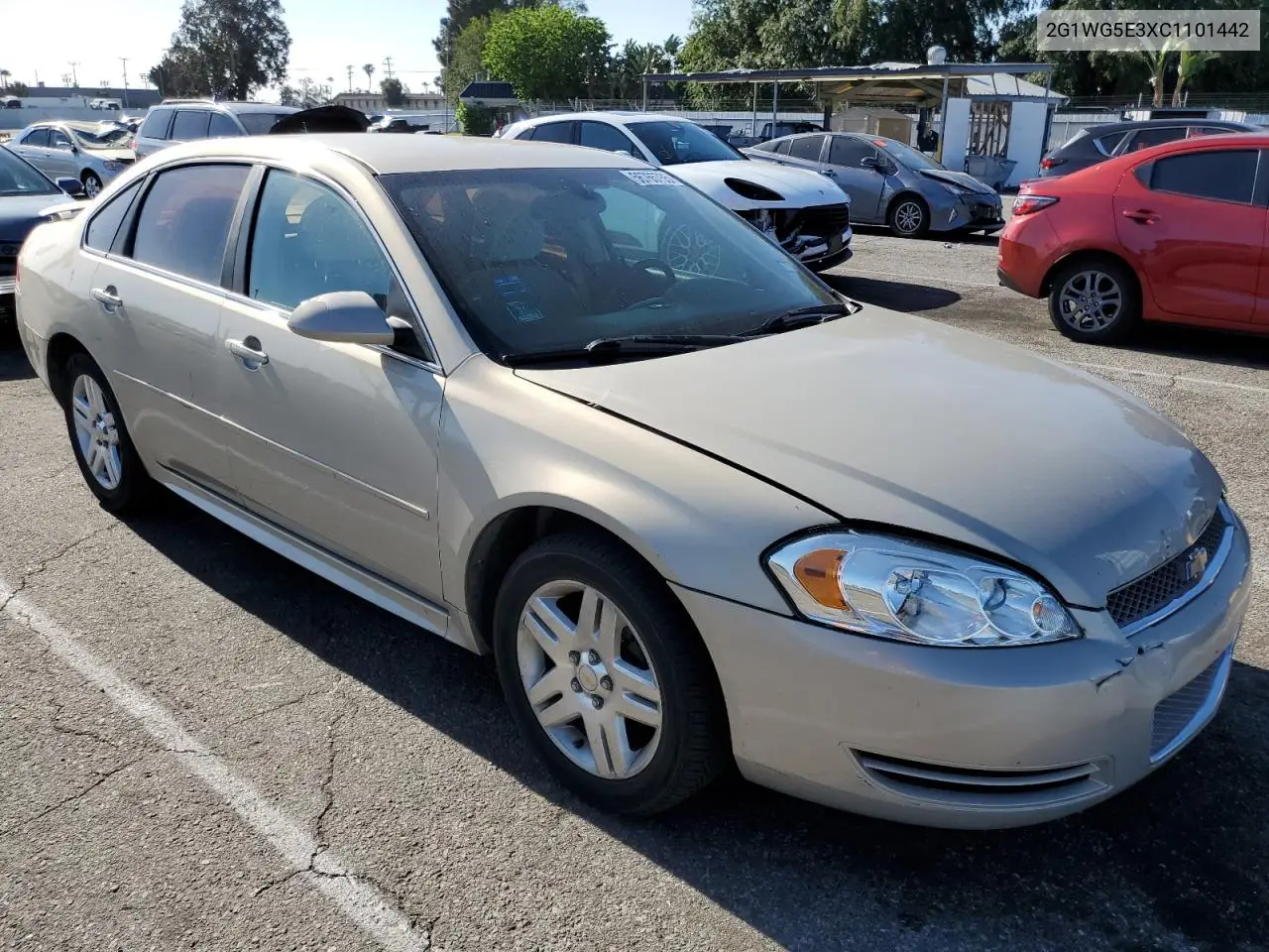 2012 Chevrolet Impala Lt VIN: 2G1WG5E3XC1101442 Lot: 56765755
