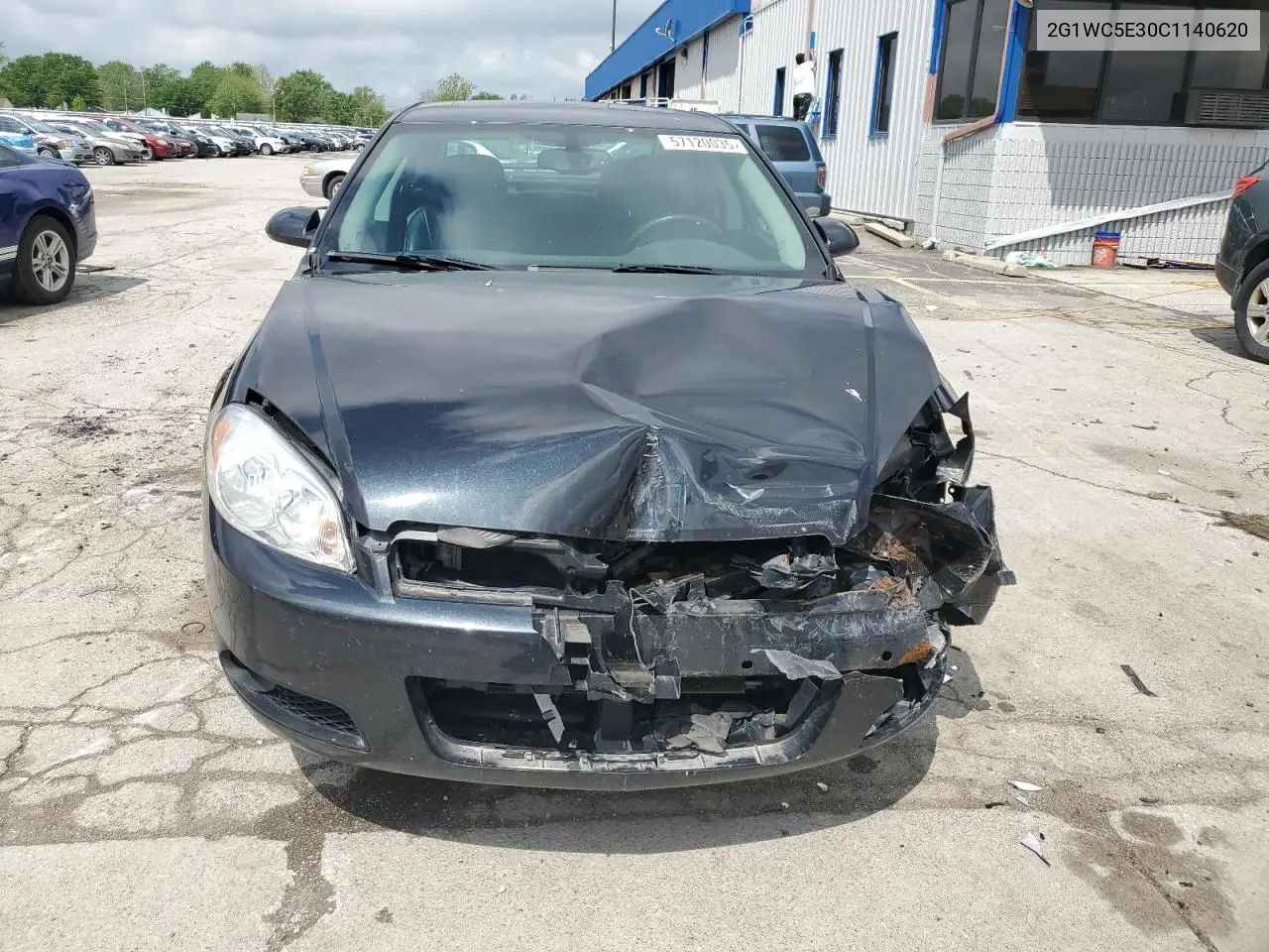 2012 Chevrolet Impala Ltz VIN: 2G1WC5E30C1140620 Lot: 57120035