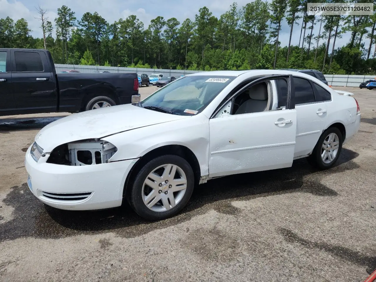 2012 Chevrolet Impala Lt VIN: 2G1WG5E37C1120482 Lot: 62496625