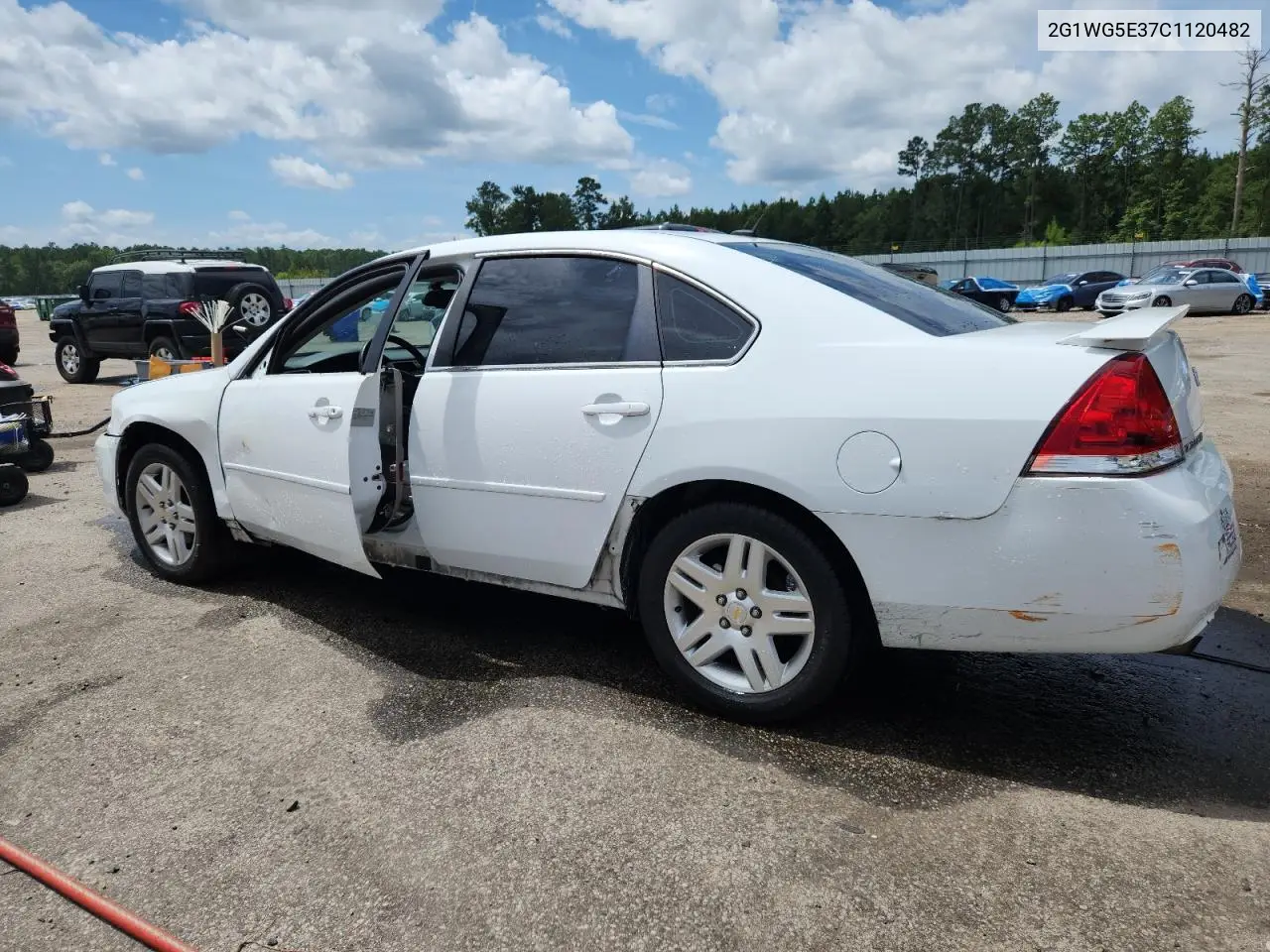 2012 Chevrolet Impala Lt VIN: 2G1WG5E37C1120482 Lot: 62496625