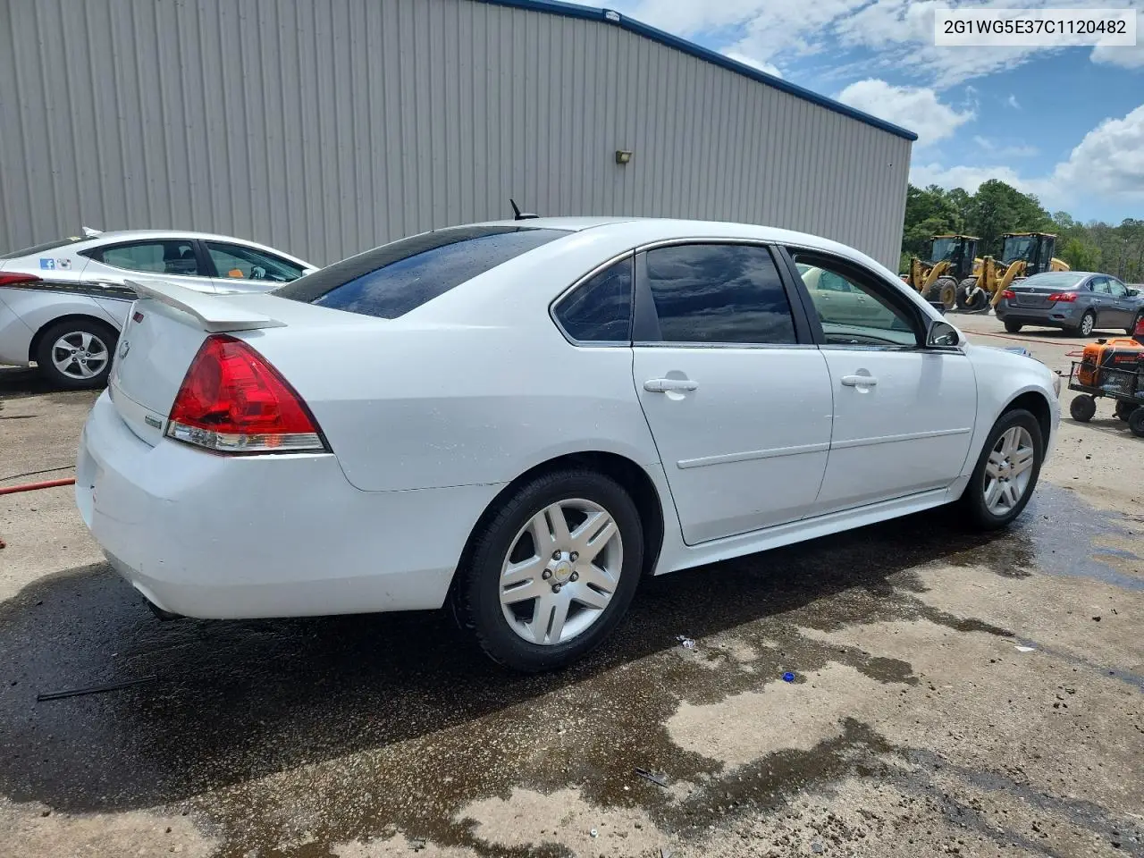 2012 Chevrolet Impala Lt VIN: 2G1WG5E37C1120482 Lot: 62496625